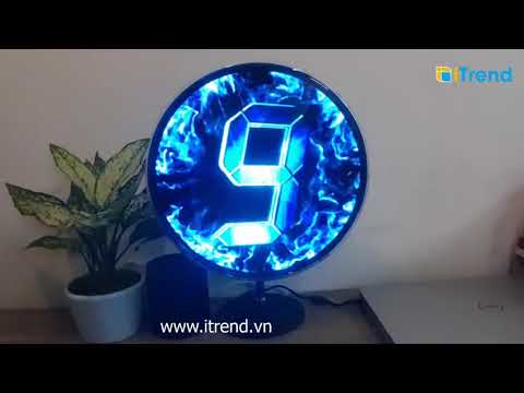 Hình ảnh 3d đẳng cấp được trình chiếu đơn giản bằng thiết bị Quạt Đèn Led 3D Hologram | Led quay 3D
