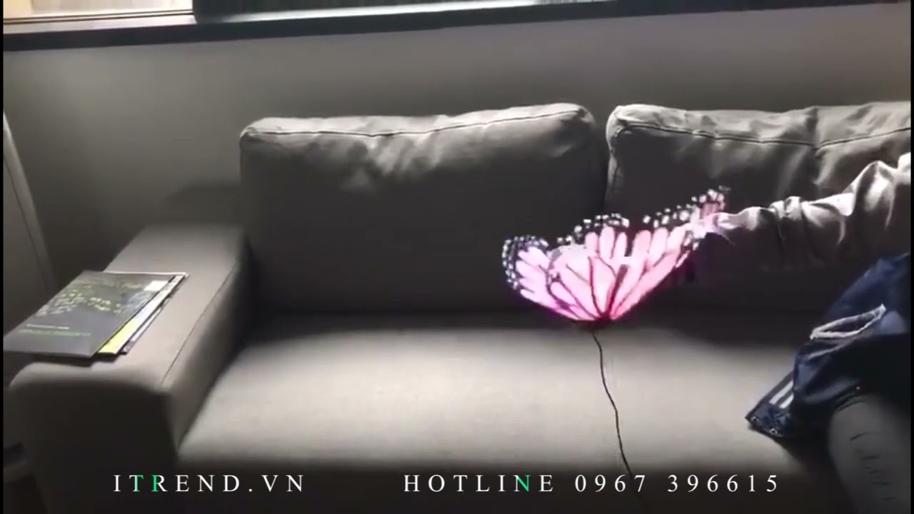 Quạt đèn Led 3D Hologram để bàn CS30 siêu nét | Led quay 3D