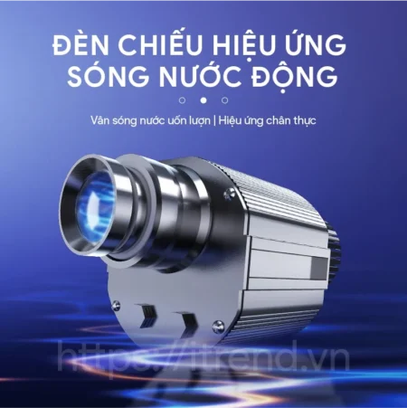 đèn chiếu hiệu ứng sóng nước động