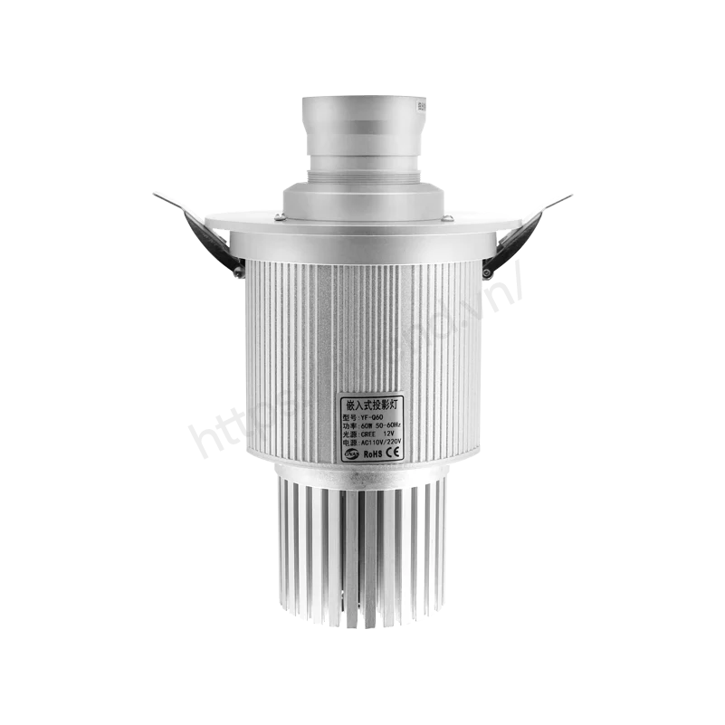 Đèn chiếu logo âm trần 60W Đèn chiếu gobo âm trần 60W