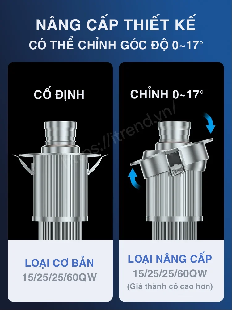 Đèn chiếu logo âm trần 35W den logo am tran 35W 1