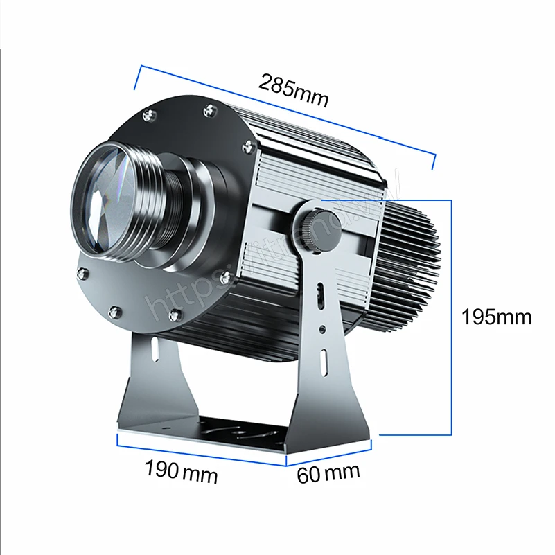 Đèn chiếu 4 hình ảnh chuyển động 40W chống nước kich thuoc den chieu 4 logos